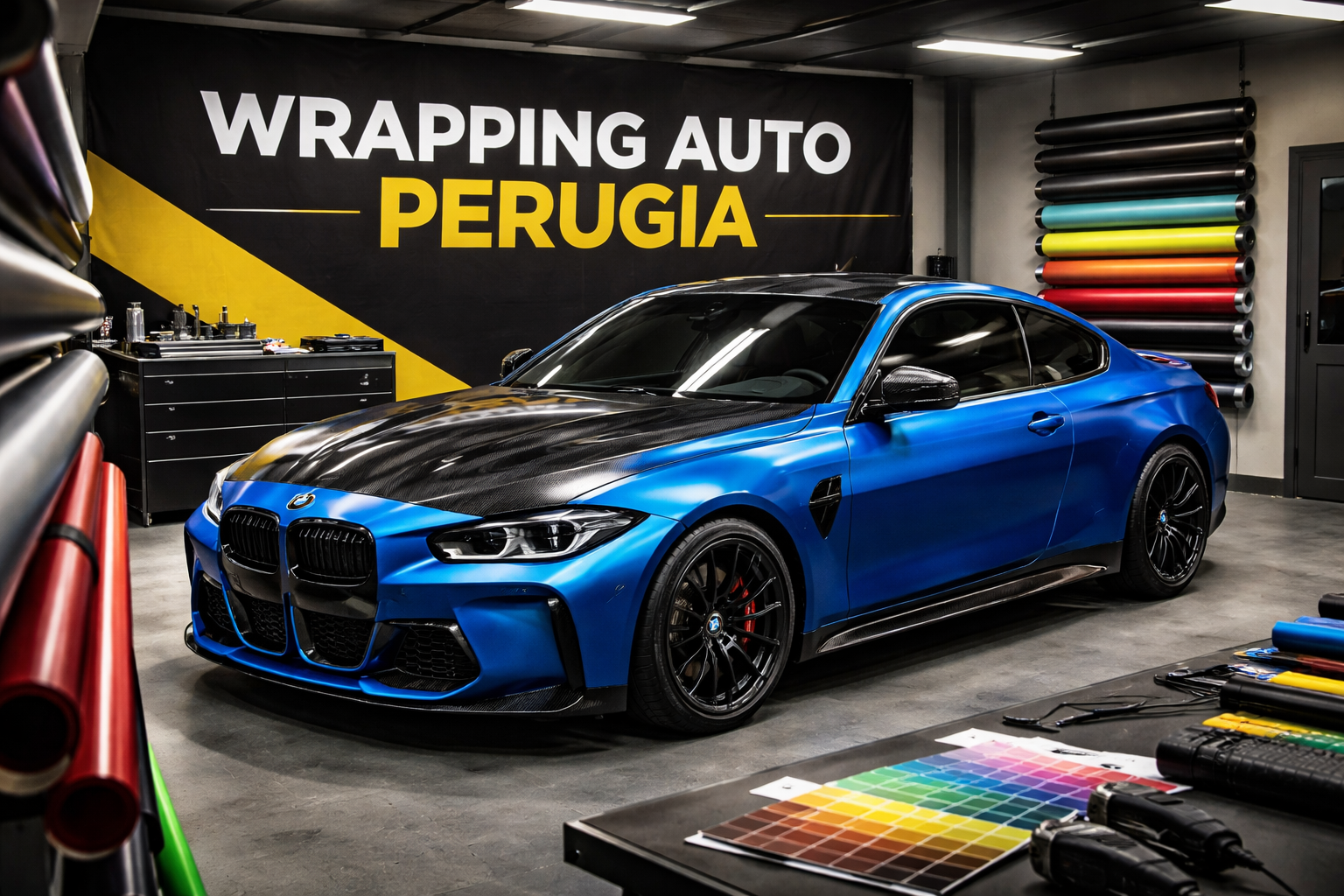 Wrapping Auto a Perugia